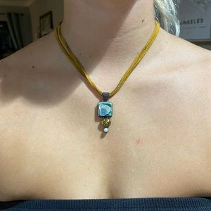 Turquoise Topaz Necklace